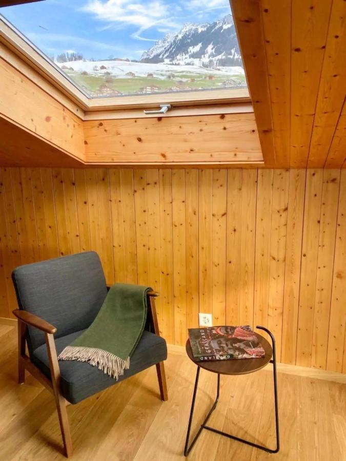 Panorama Boutique Apartment With Air Condition, Spa Entry In Solbadhotel Sigriswil Exteriér fotografie